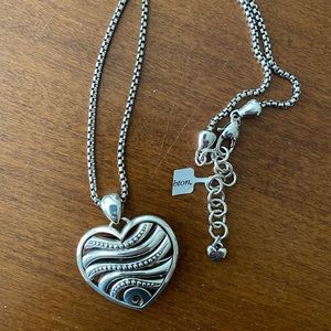 Brighton Oceanus Heart Necklace